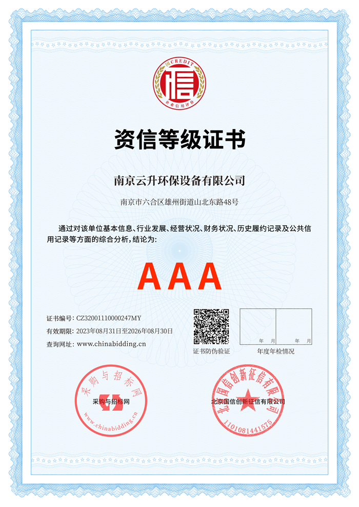 資質等級證書2